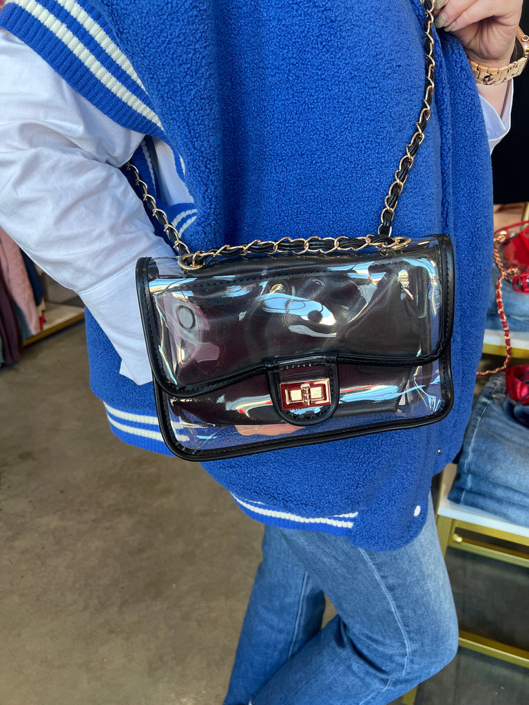 Clear Gameday Purse