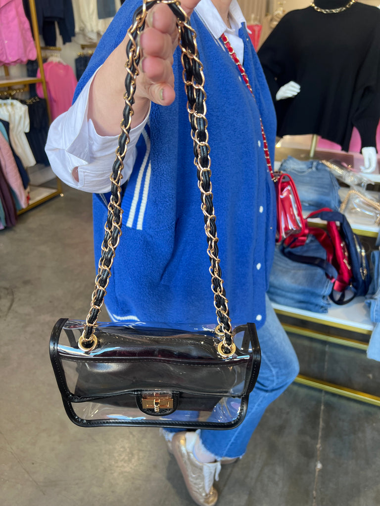 Clear Gameday Purse