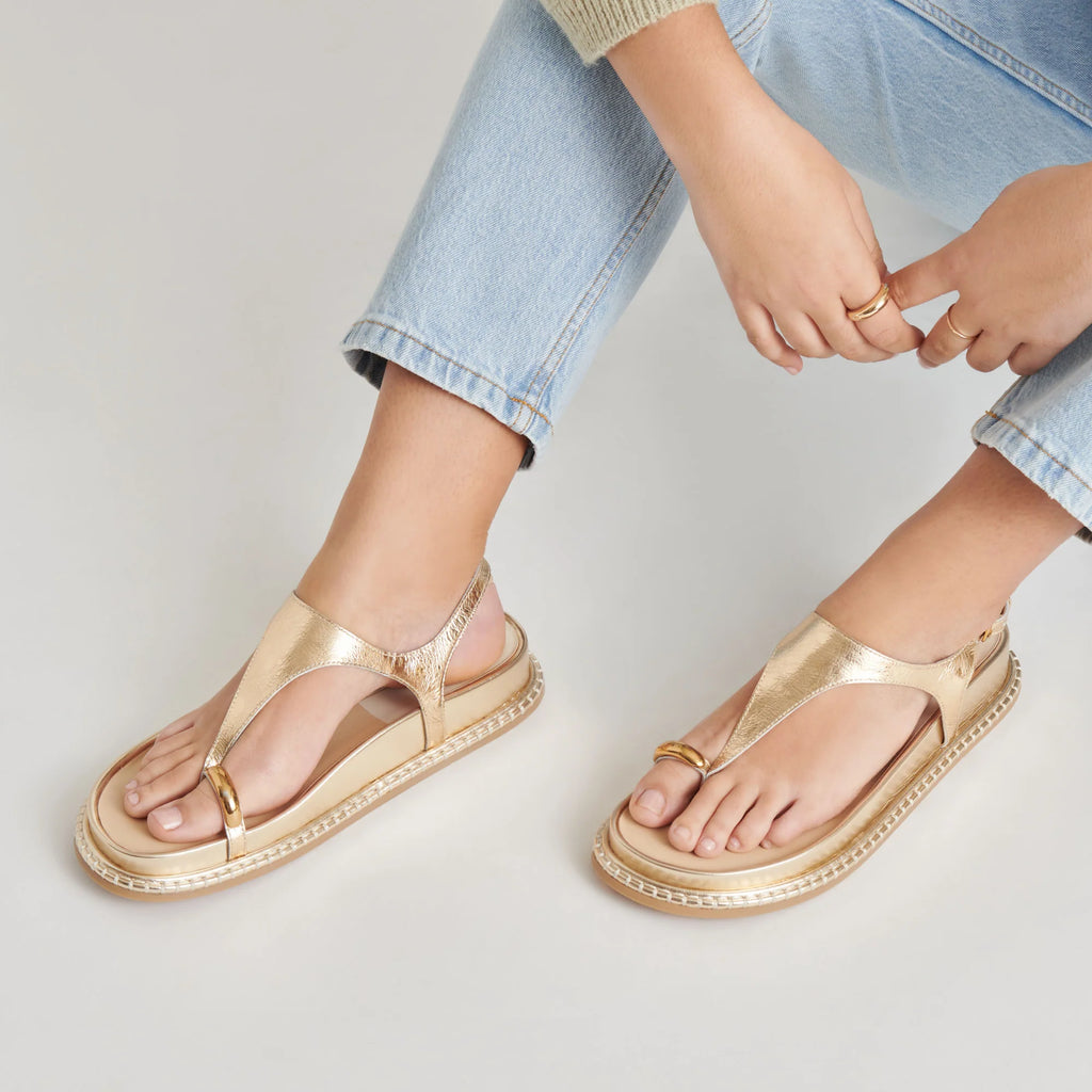 Dolce Vita- The Stefan Sandal Gold