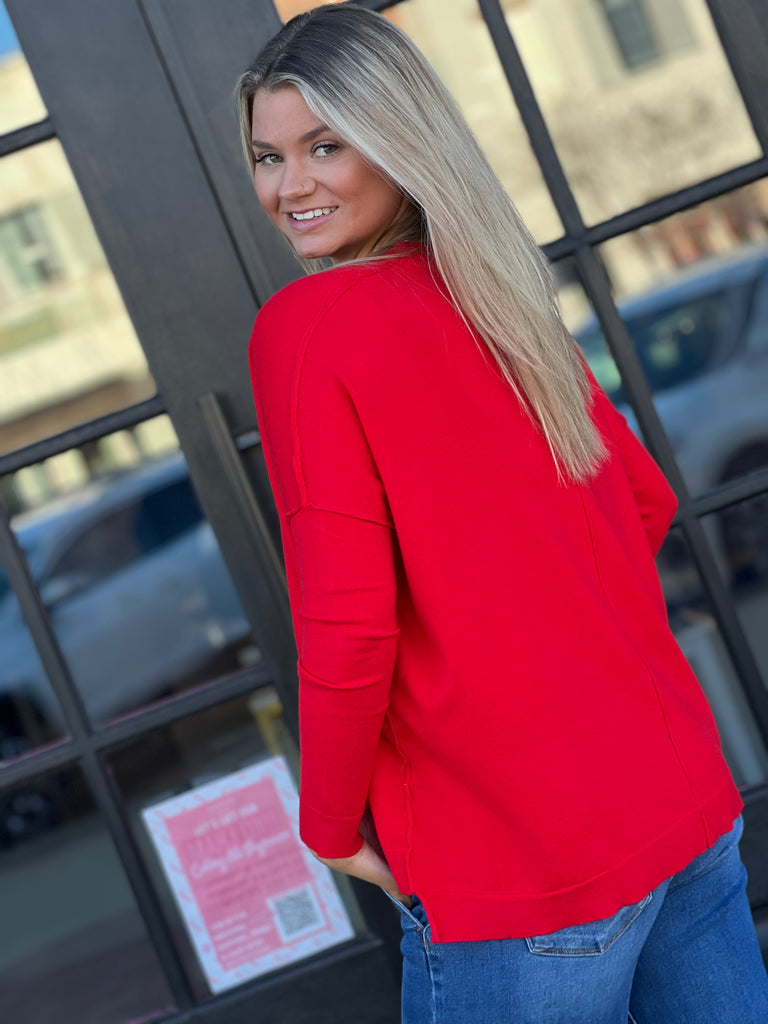 Rockin' in Red Sweater