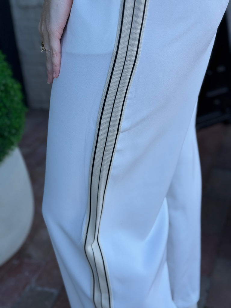 In the Moment Wide Leg Pant- White