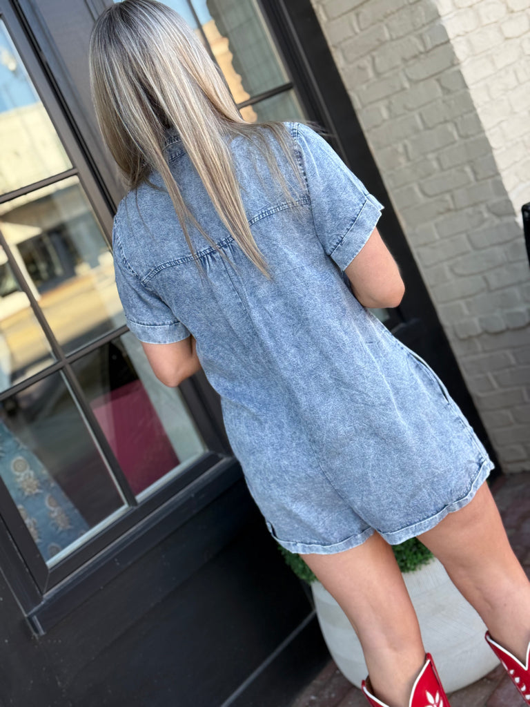 Denim Days Romper