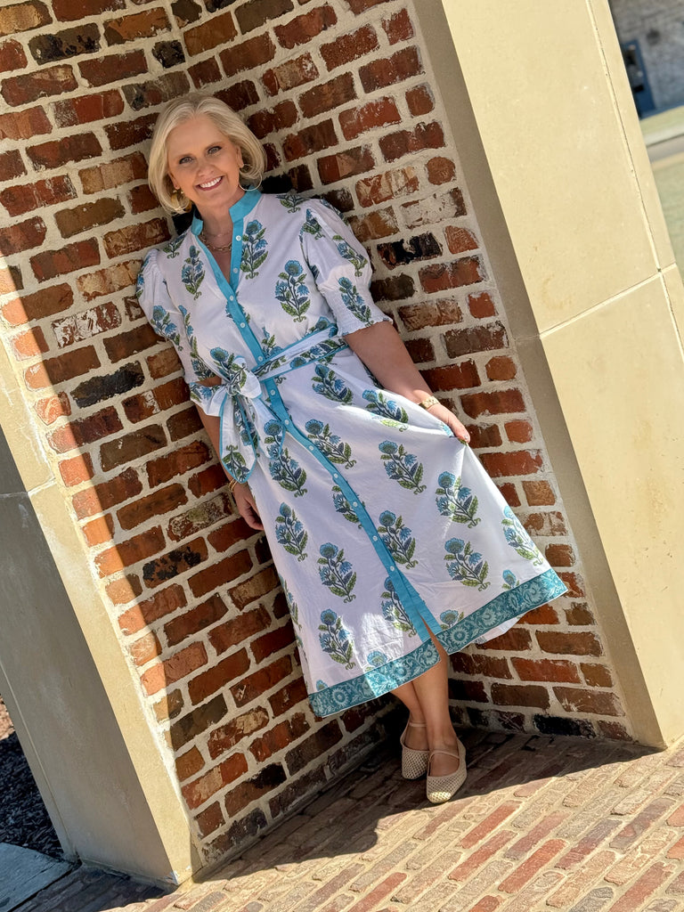 Victoria Dunn- Kiawah Bluebell Dress