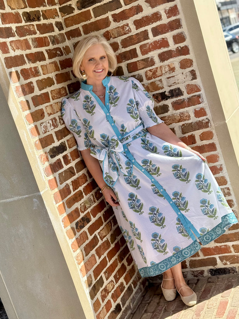 Victoria Dunn- Kiawah Bluebell Dress