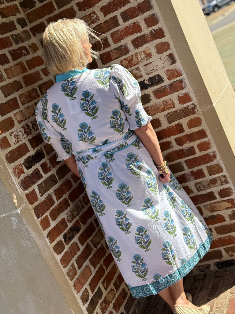 Victoria Dunn- Kiawah Bluebell Dress