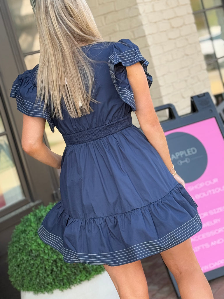 Navy Days Dress