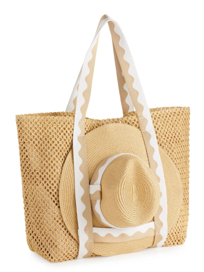 Making Waves Tote & Hat Set