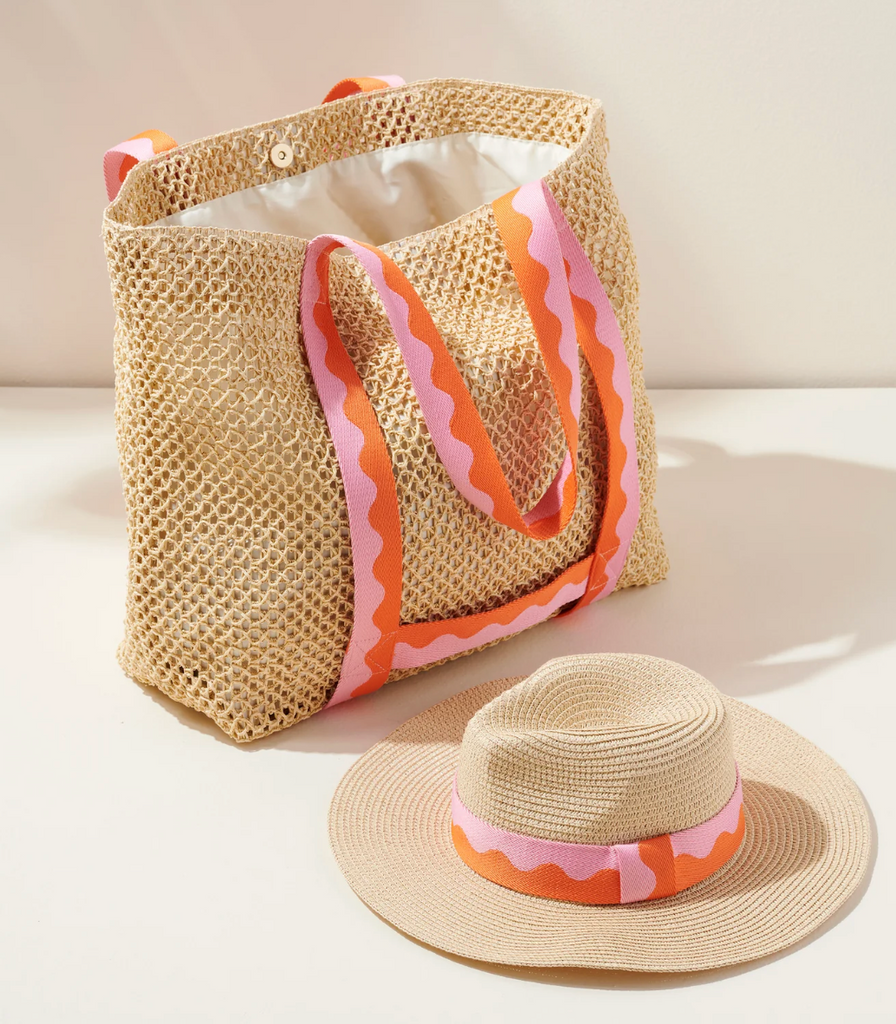 Making Waves Tote & Hat Set