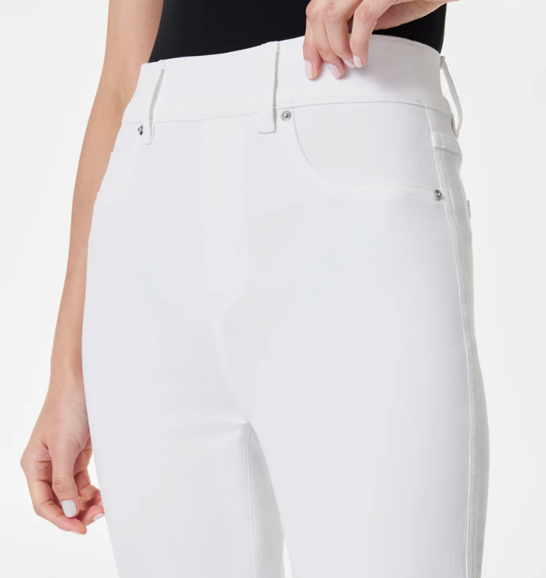 Spanx White Kick Flare Pant