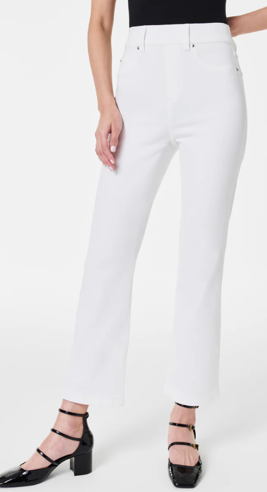 Spanx White Kick Flare Pant