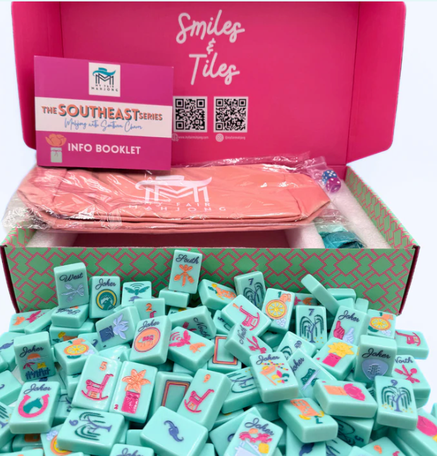 Mahjong with Southern Charm-The Southeast Series Tile Set