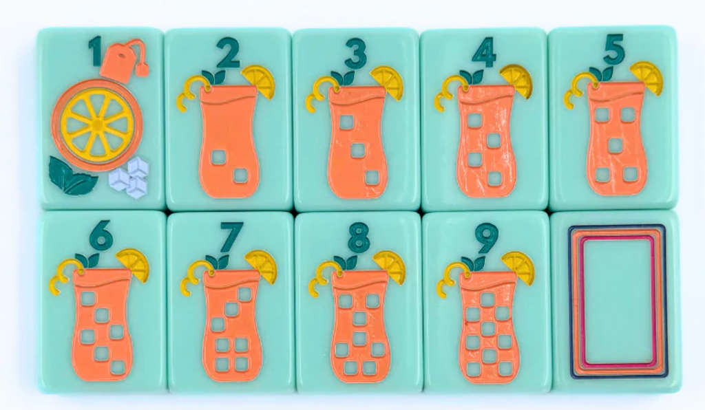 Mahjong with Southern Charm-The Southeast Series Tile Set